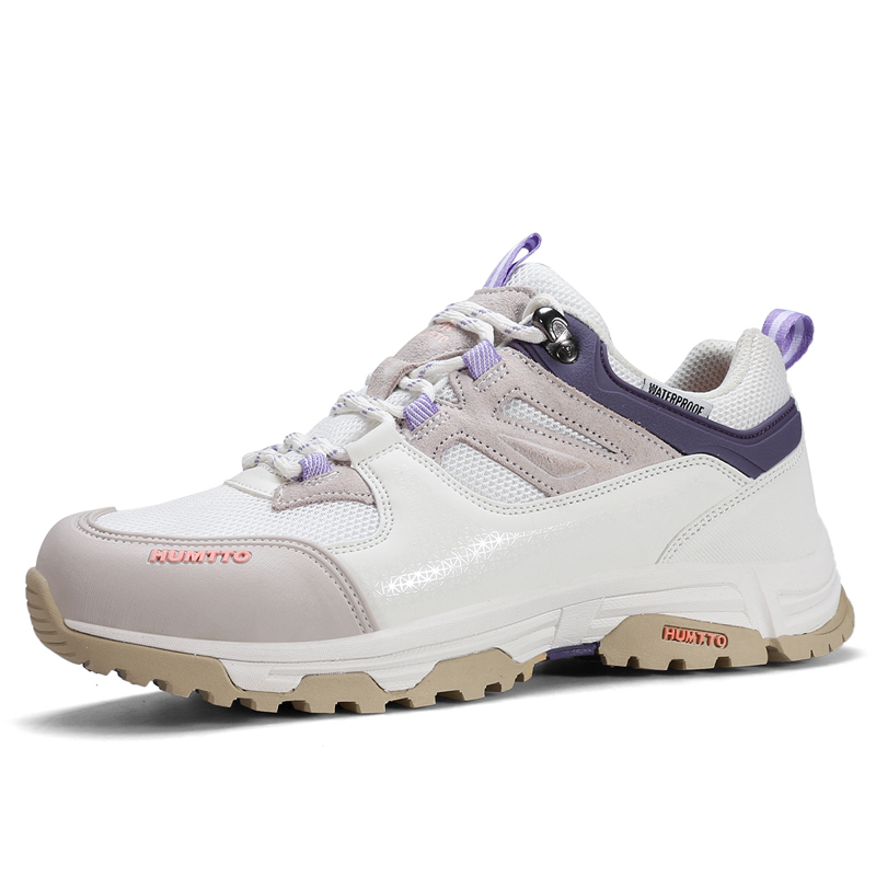 HUMTTO Low top Outdoor Shoes Women’s White Purple