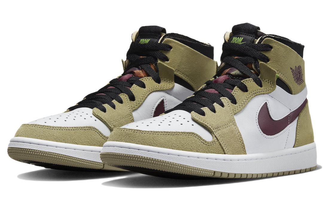 Air Jordan 1 Zoom Comfort ‘Neutral Olive Cherrywood’
