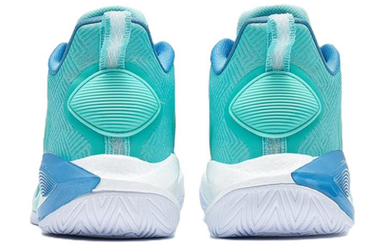 XTEP Light Attack Textile, Synthetic Leather Slip Resistant Abrasion Resistant Breathable Coverage Support Mid top