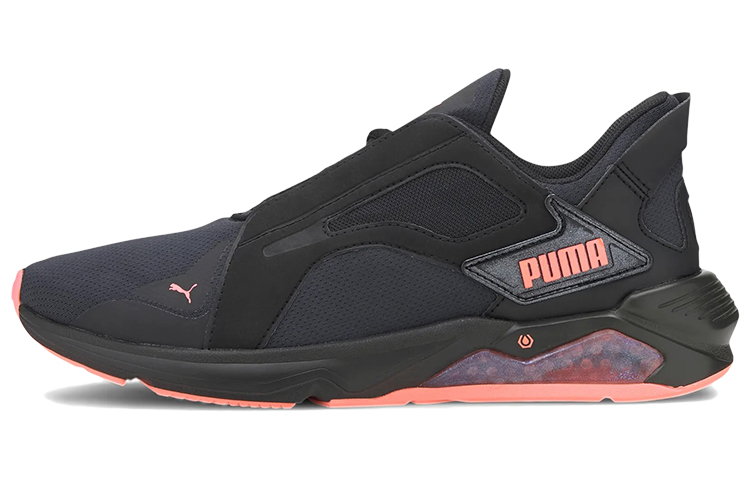 PUMA Lqdcell Method Pearl Black/Orange Low Sneakers Women's