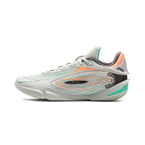 LiNing Li Ning Wade 808 5 ULTRA Super Technology Carbon Plate Stable and Lightweight Shock Absorption Support Rebound Low-top Basketball Shoes Men's Frost White