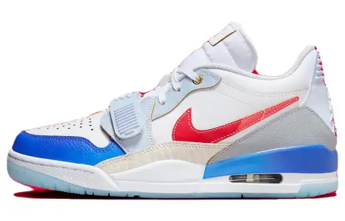 Jordan Legacy 312 Low 'White Game Royal University Red'