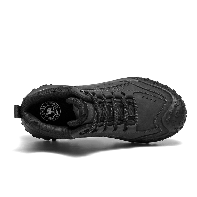 CAMEL Slip Resistant Abrasion Resistant High top Mountaineering Shoes Men’s