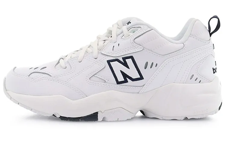 New Balance 608 V1 White Navy Women's