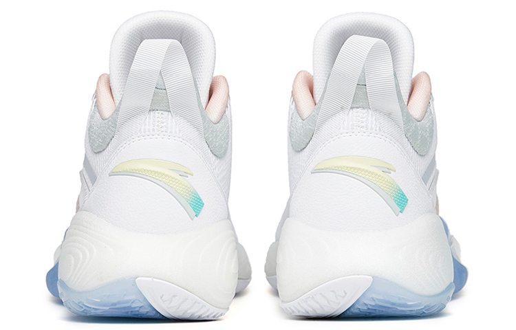 Anta Basketball Collection Textile, Synthetic Leather Cushioning Slip Resistant Abrasion Resistant Low top