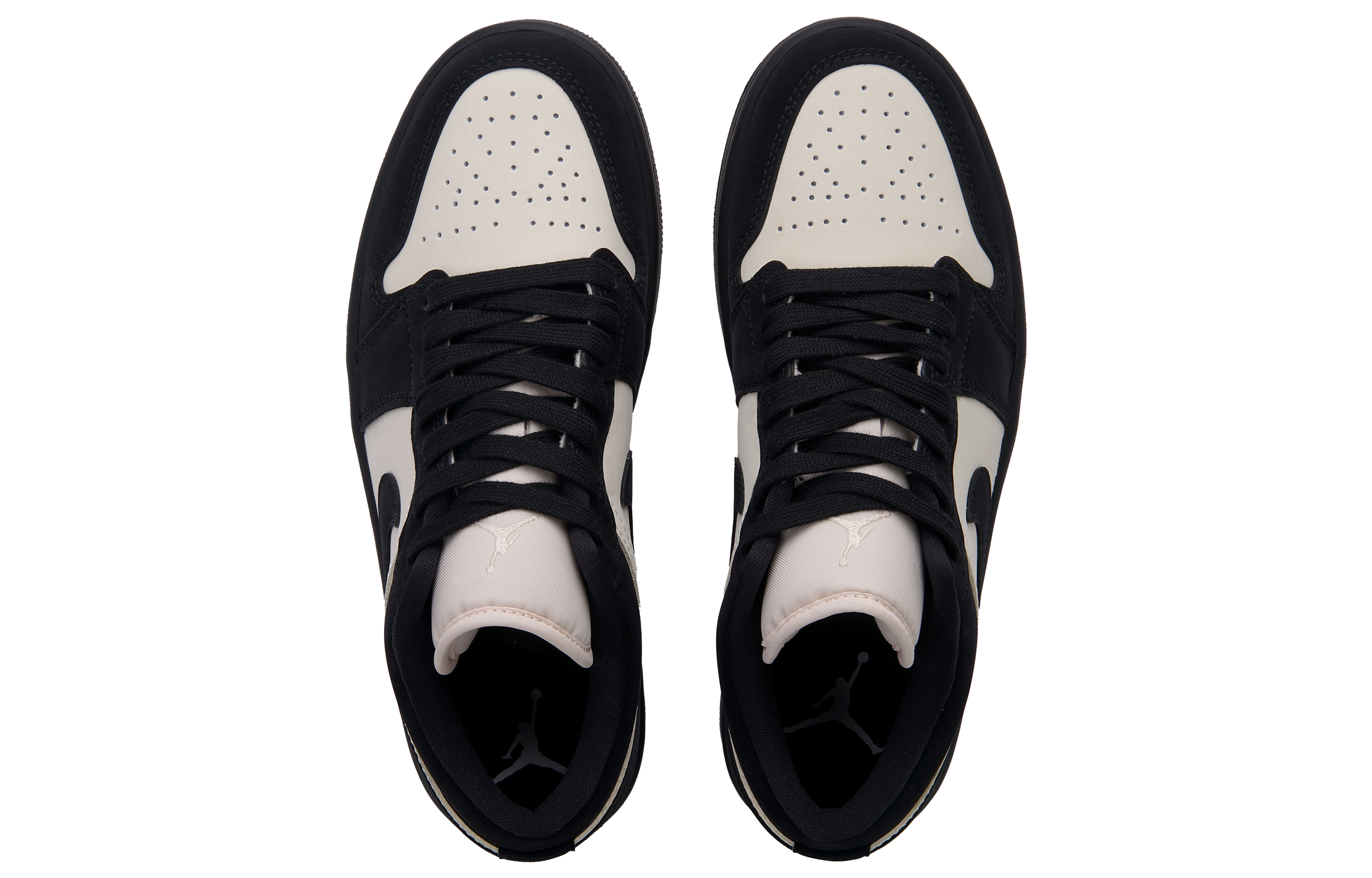 Jordan Air Jordan 1 Low top Vintage Basketball Shoes Unisex Black Pink
