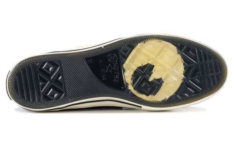 Кеды Converse Chuck Taylor All Star 1970s Hi Dr. Woo Black (черные с рисунком) — Чёрный / белый — фото 6