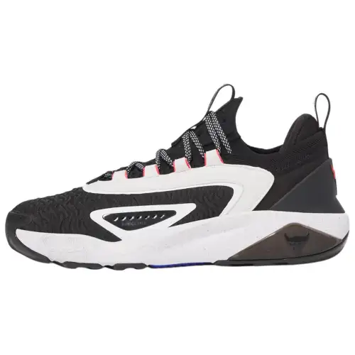 Under Armour Slip Resistant Abrasion Resistant Low top Training Shoes Men's Black White