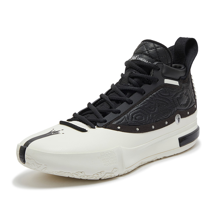 361° Joker Nikola Jokić The Legend High top Basketball Shoes Men’s Black White