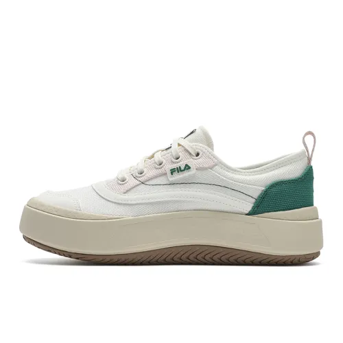 FILA JELLYFISH Shoes Low top Canvas Shoes Women's White Green