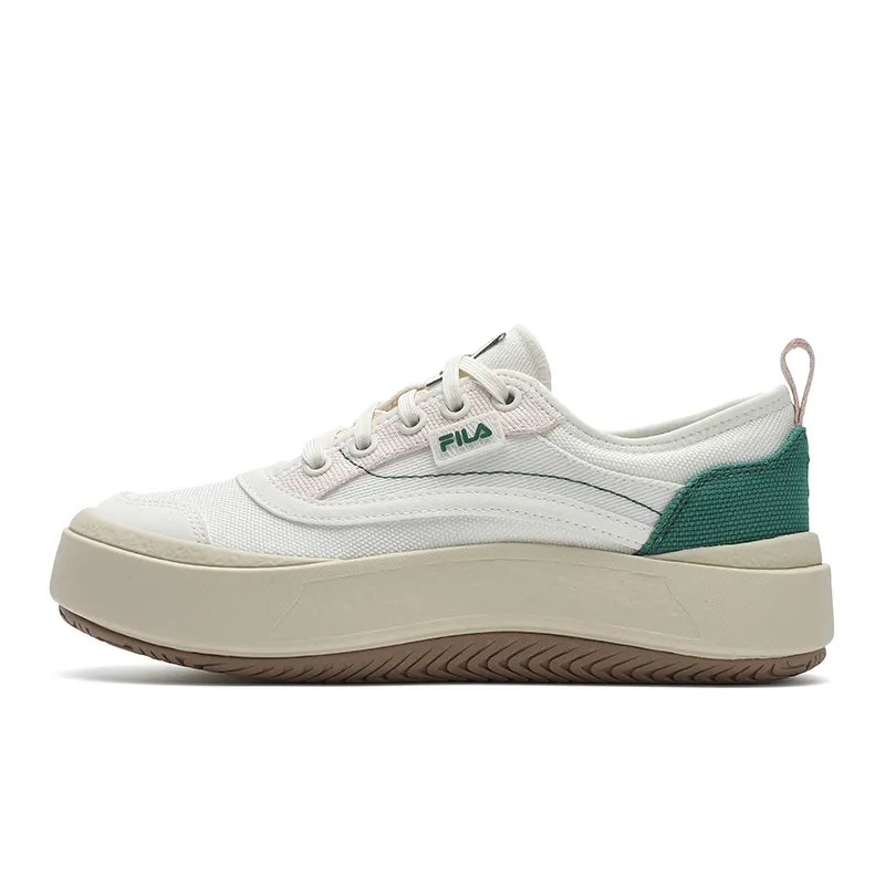 FILA JELLYFISH Shoes Low top Canvas Shoes Women's White Green