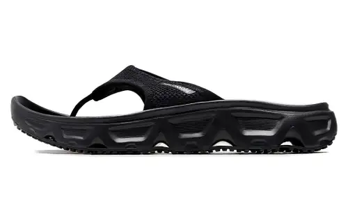 SALOMON Reelax Break 6.0 EVA Rubber Sole Flip Flops Women's Black