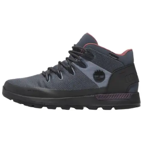 Timberland Sprint Trekker Slip Resistant Abrasion Resistant Mid top Hiking Shoes Men's Blue