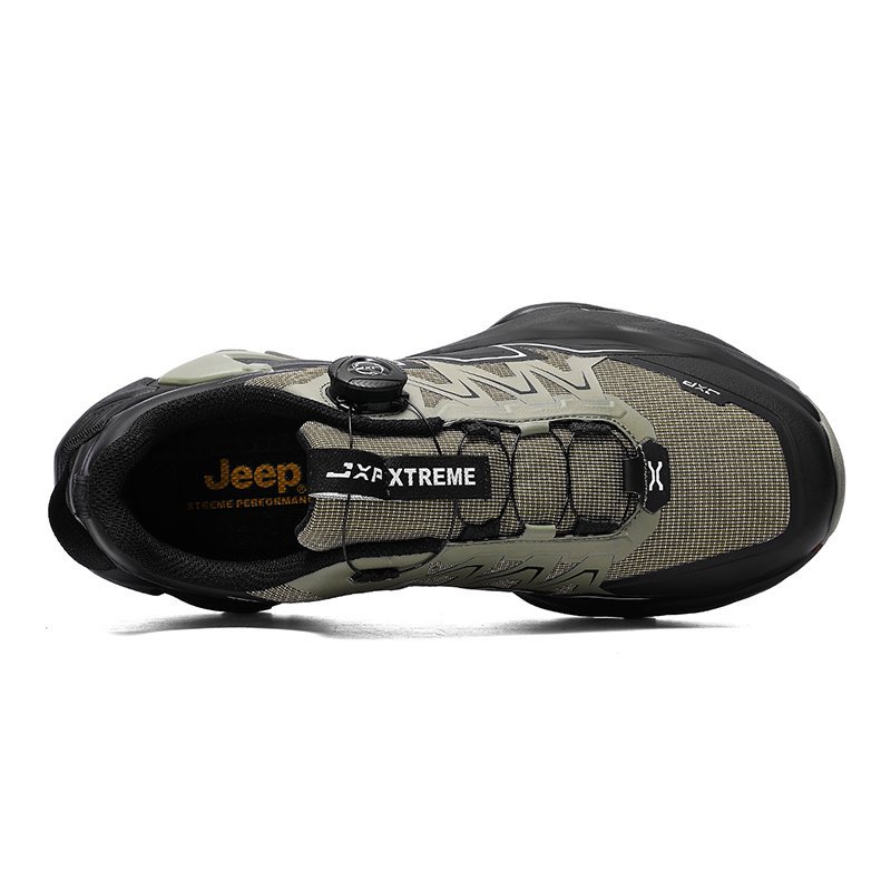 Jeep Outdoor Collection Mountaineering & Hiking Shoes Men’s Low Top Army Green