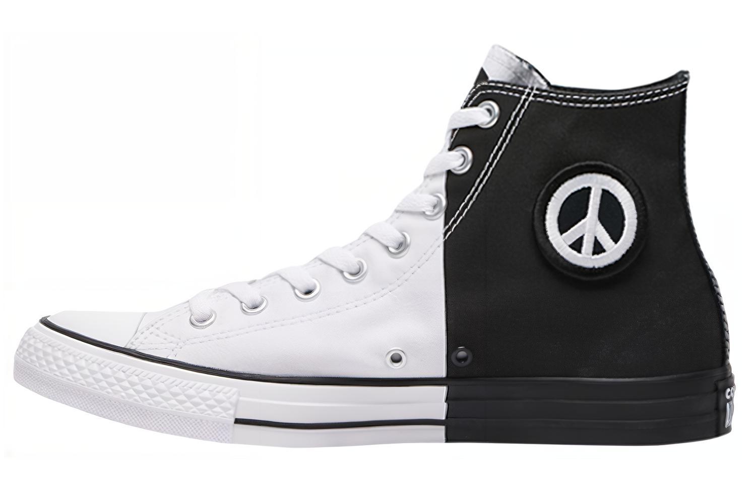 Кеды Converse Chuck Taylor All Star Hi (черно-белые) — фото 2