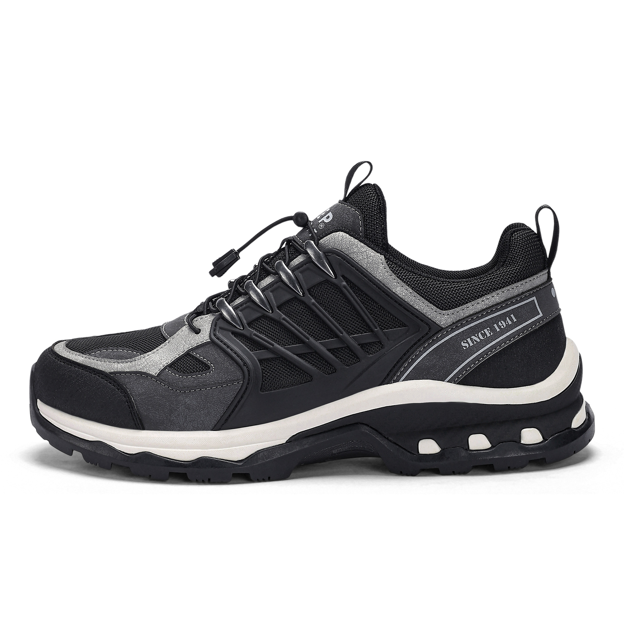 Jippo JEEP SPIRIT Abrasion Resistant Waterproof And Breathable Height Increasing Low top Mountaineering Hiking Shoes