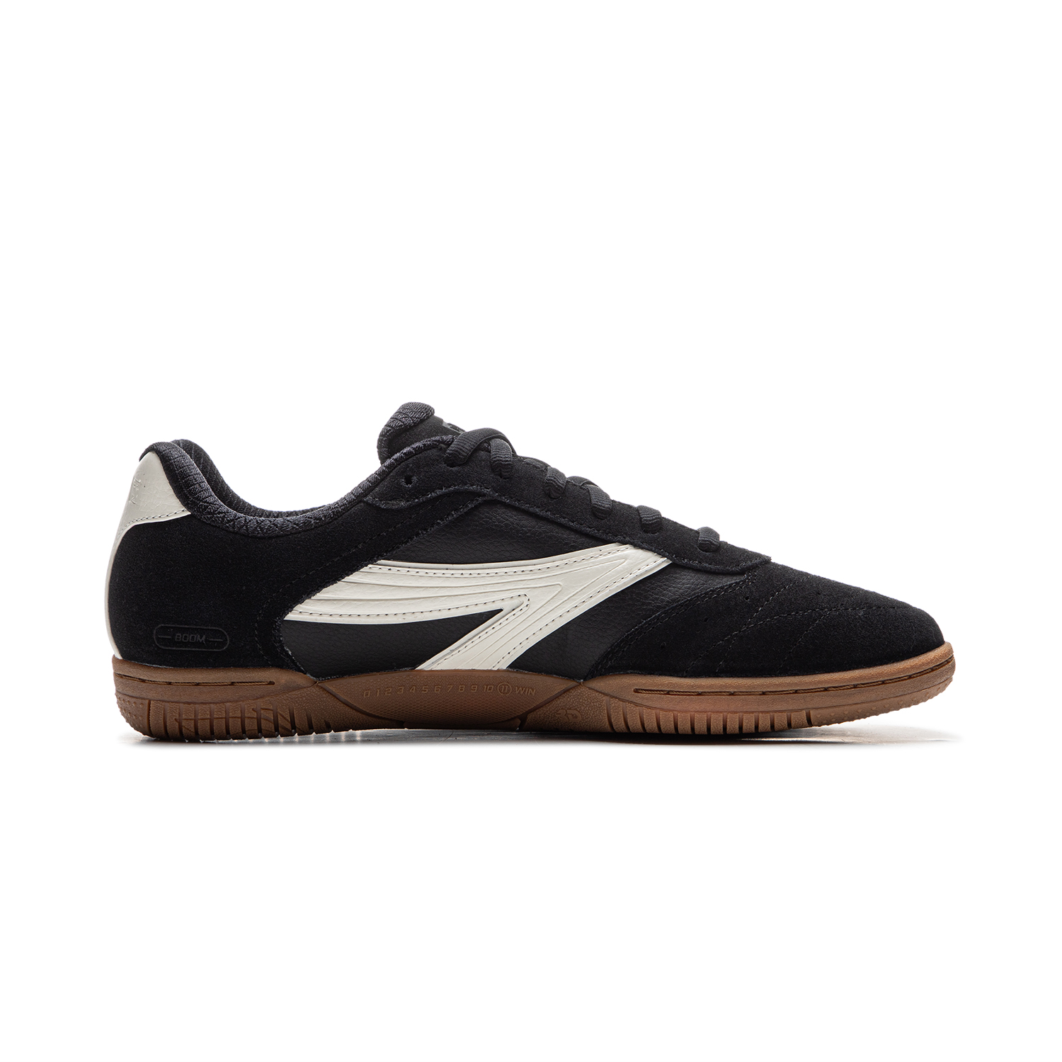 Li Ning Slip Resistant, Abrasion Resistant, Lightweight Low top Table Tennis Shoes Unisex Standard Black Ecru