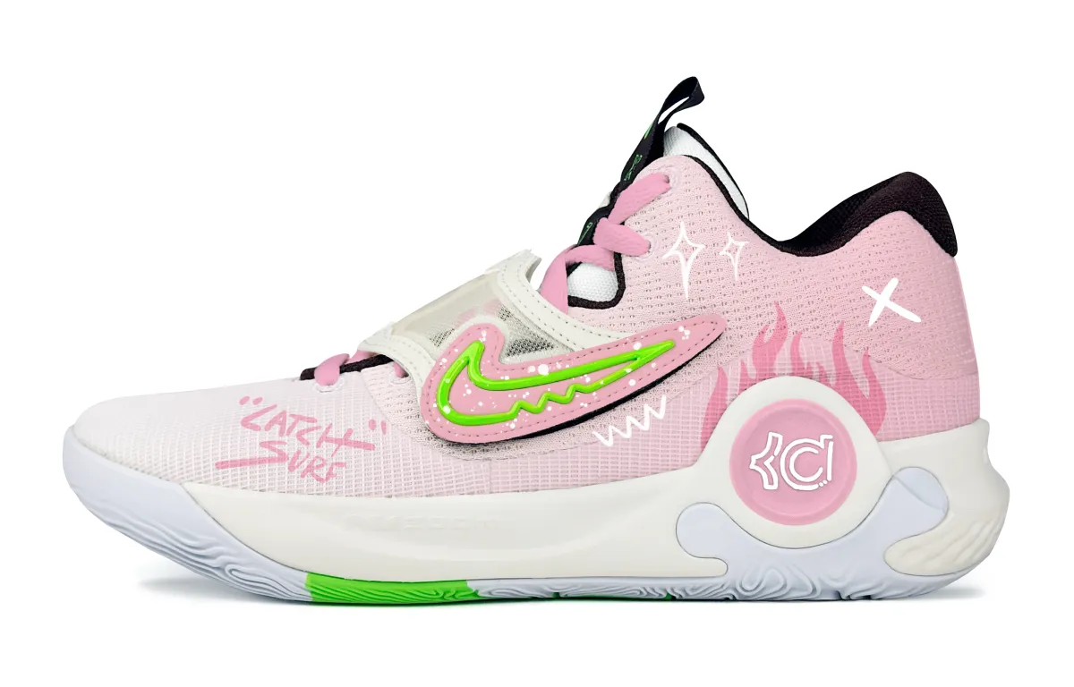 Nike KD Trey 5 X Steam Rose, Supernova Cushioning Balance Impact Resistant Cushioning Balance Impact Resistant Low top