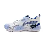 Li Ning Slip Resistant Coverage Low top Badminton Shoes Unisex Light Blue