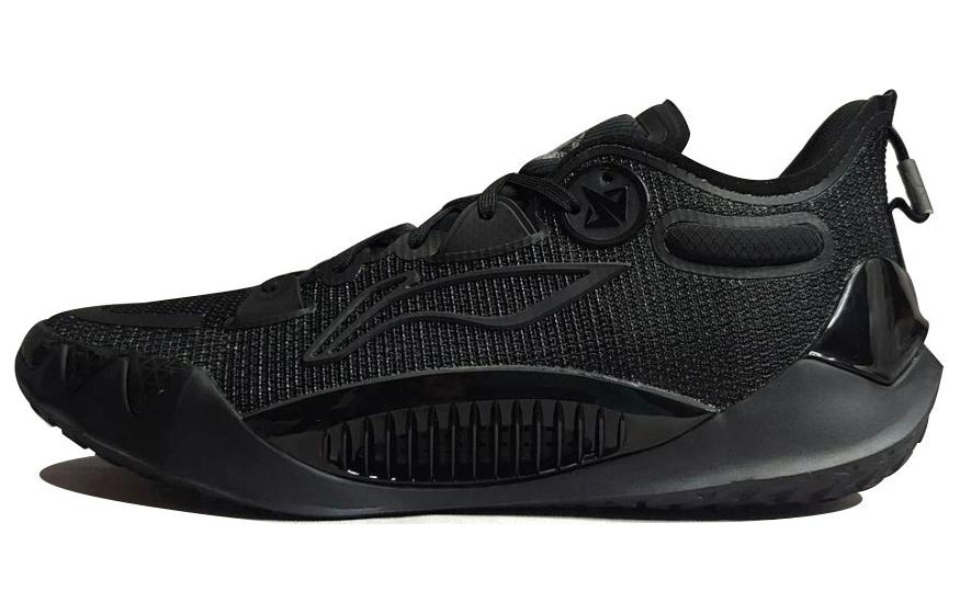 Li Ning JB1 Basketball Shoes Men's Low Top Black