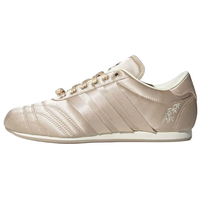 Adidas Originals Taekwondo Slip Resistant Abrasion Resistant Low top Training Shoes Women's Brown
