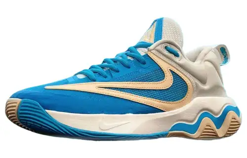 Nike Giannis Immortality 3 Letter Bro Abrasion Resistant Breathable Low top Basketball Shoes Men's Blue White