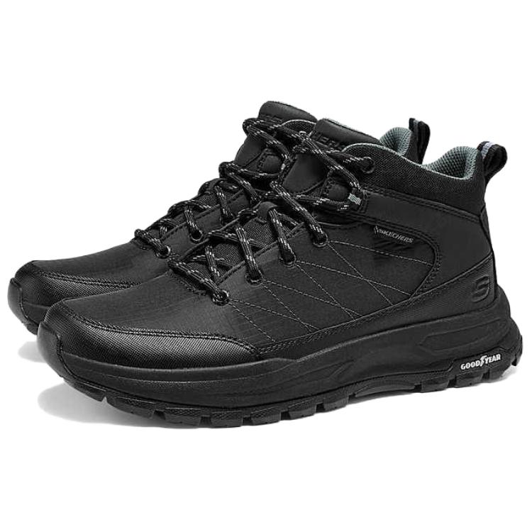 Skechers Zeller Abrasion Resistant Abrasion Resistant Mid top Mountaineering Shoes Men’s Black