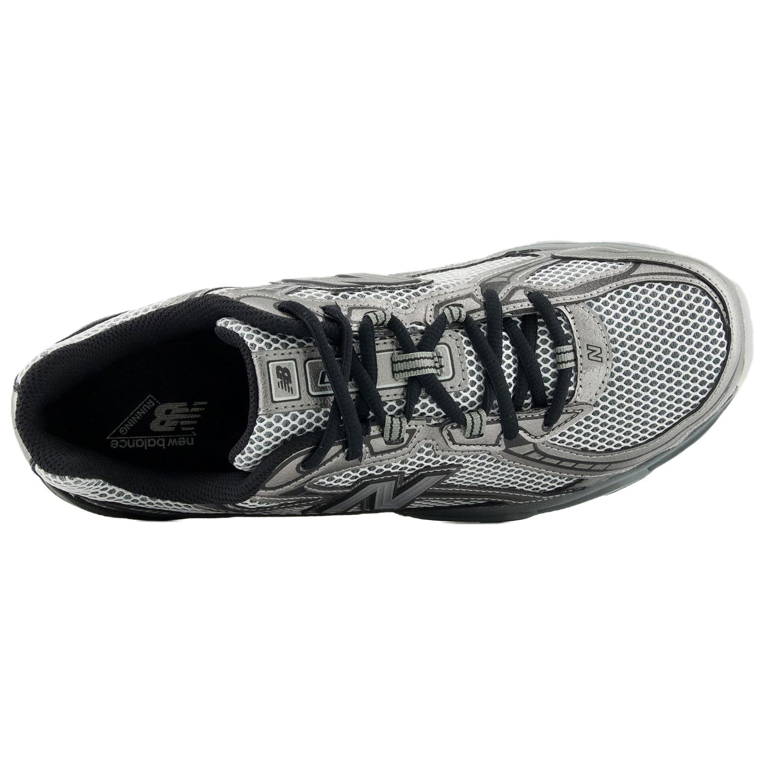 Кроссовки New Balance 740 (серебристо-серый с белым) — фото 4