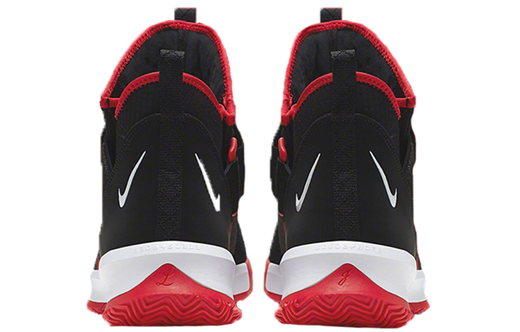 Мужские кроссовки Nike zoom soldier 13 (черный и красный) — Чёрный / красный — фото 4