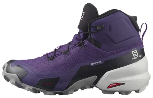 SALOMON Mountaineering & Hiking Shoes Women's High Top Purple