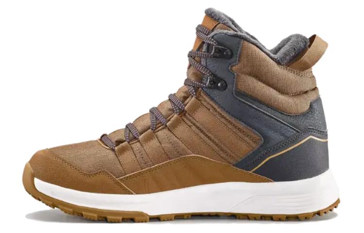 DECATHLON SH500 Round Tip Abrasion Resistant Waterproof And Breathable High top Mountaineering Hiking Shoes Men's