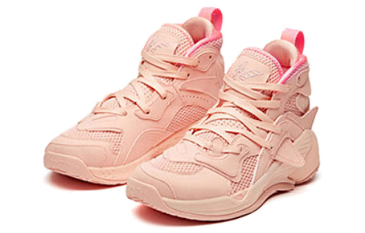 Anta KT Thompson Girl ‘Hello Kitty’ Cushioning Slip Resistant Abrasion Resistant High top Performance Basketball Shoes