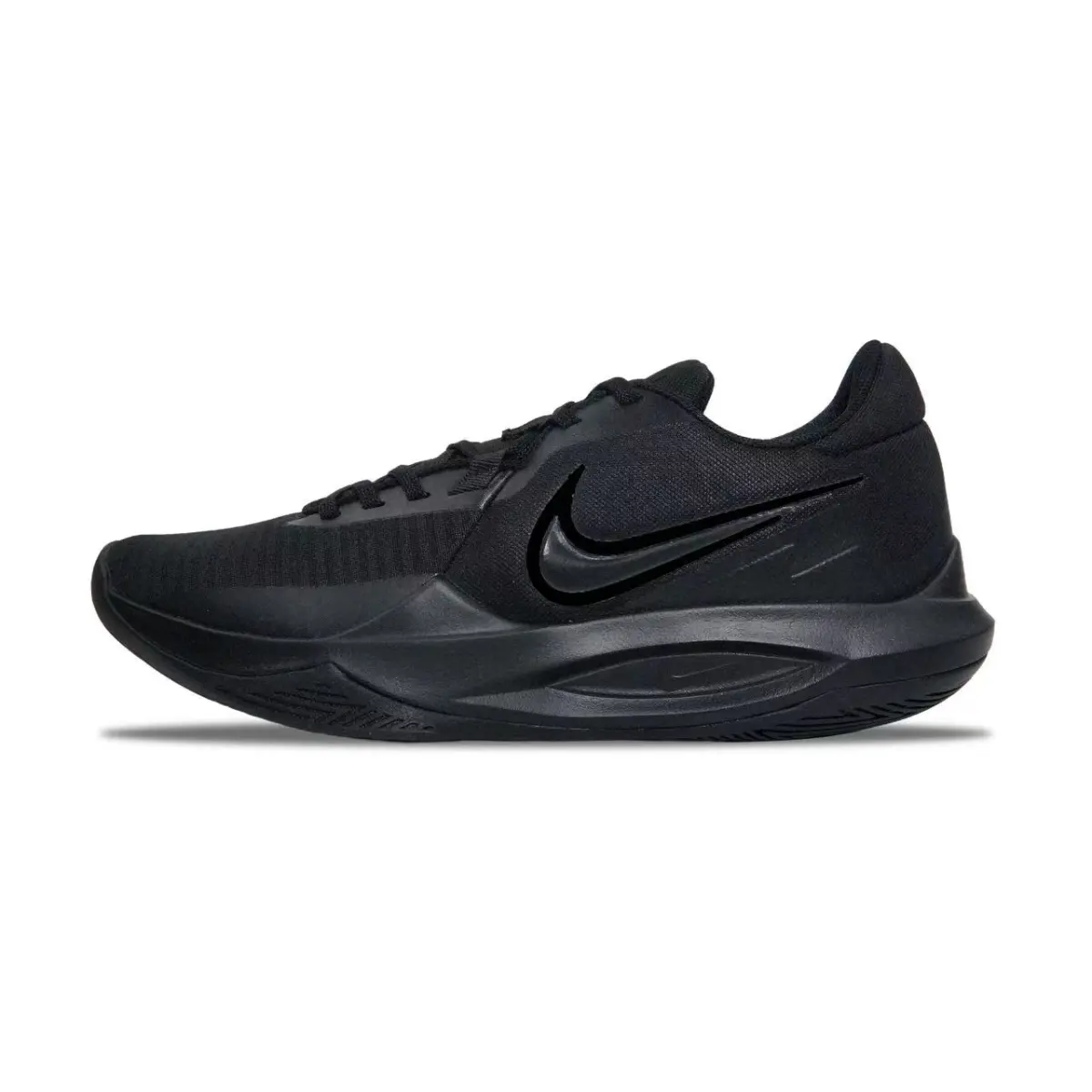 Nike Precision 6 Black Warrior Low top Basketball Shoes Men's Black