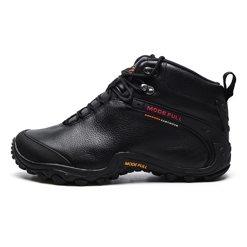 MODE FULL Mountaineering & Hiking Shoes Men’s High Top Black