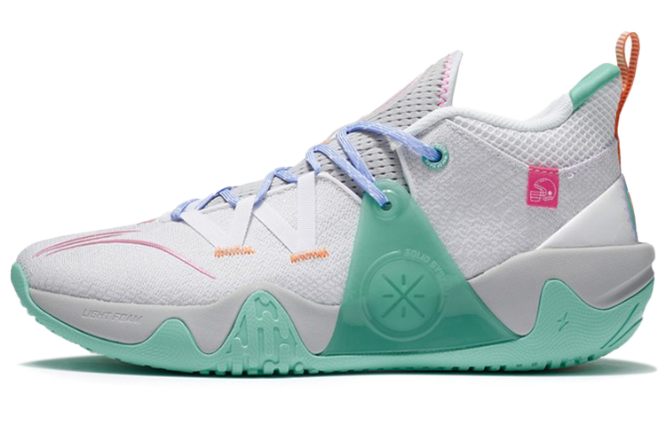 Li Ning Textile, Synthetic Leather, TPU Cushioning Slip Resistant Abrasion Resistant Coverage Support Low top