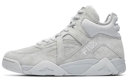 FILA Cage High Top Basketball Shoes Gray