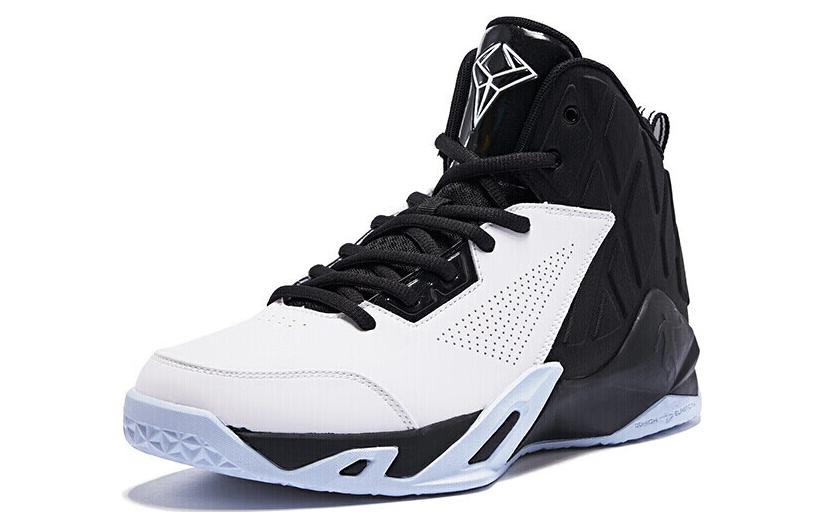 QIAODAN High top Basketball Shoes Men’s Jordan White/Black