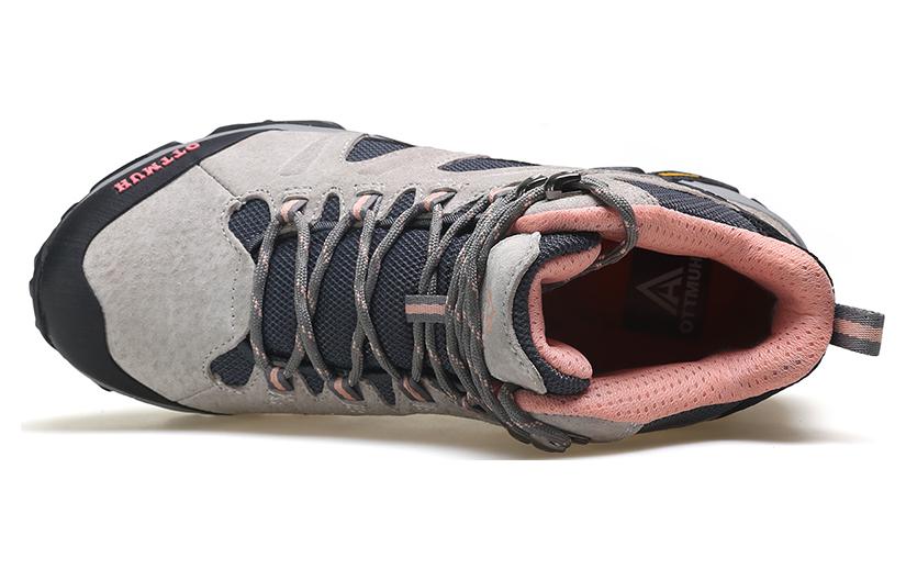 HUMTTO Leather Cushioning Slip Resistant Abrasion Resistant Cushioning Slip Resistant Abrasion Resistant High top