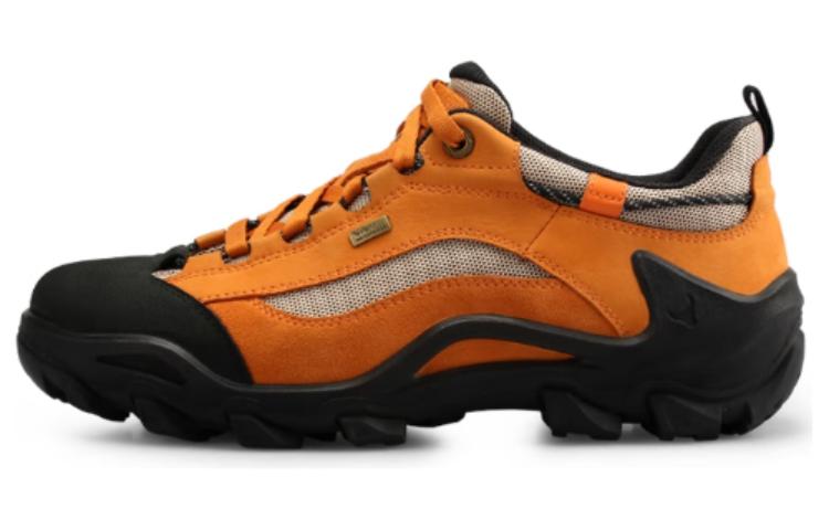 XGN Cushioning Slip Resistant Abrasion Resistant Waterproof And Breathable Low top Mountaineering Shoes Men’s