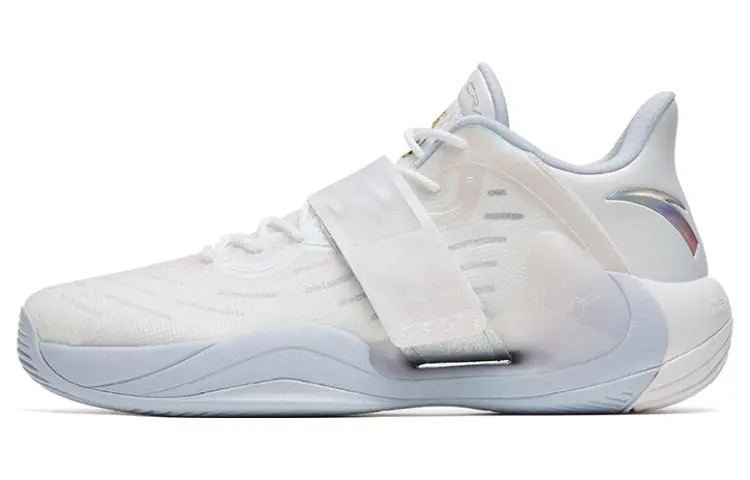 Anta Water Flower 4 Textile, Synthetic Leather Cushioning Slip Resistant Abrasion Resistant Low top Basketball Shoes