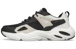 Skechers Stamina Airy Neurolock Lace Up Low top Chunky Sneakers Men's Black White