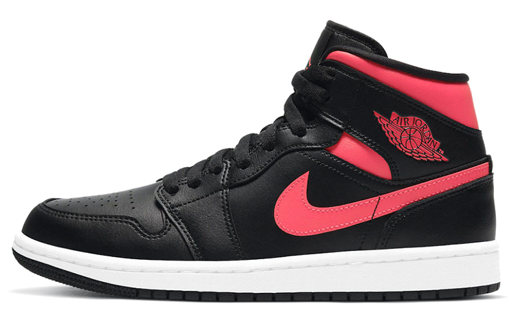 Jordan 1 Mid Black Siren Red Women’s