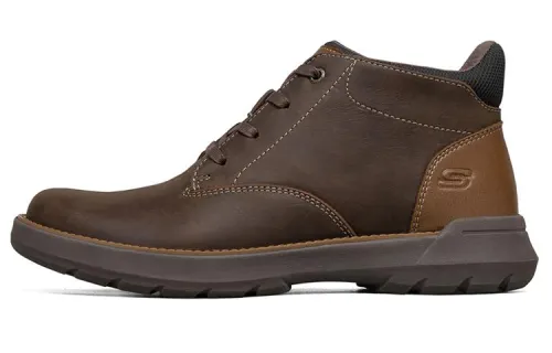 Skechers Ankle Boots Men's Coffee/Yellow