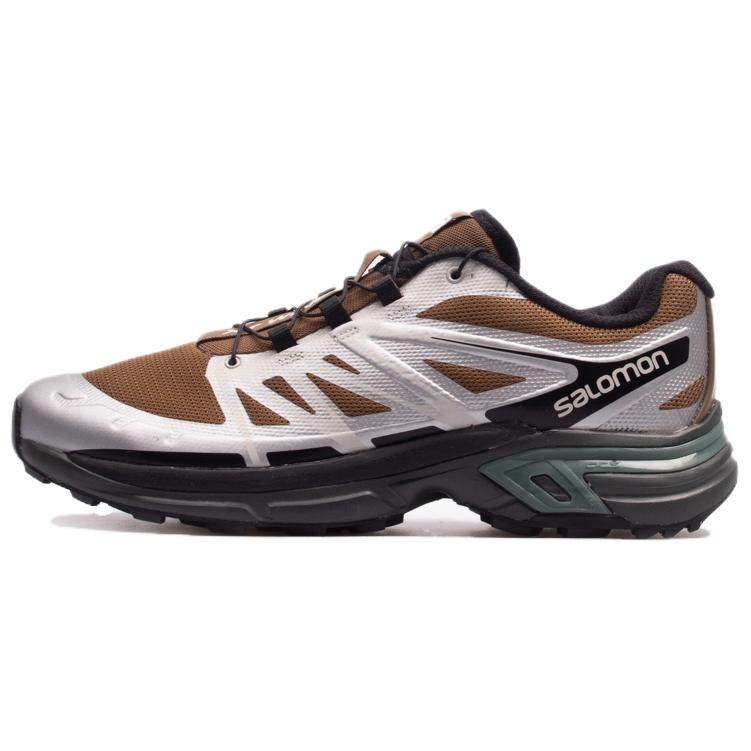 Кроссовки Salomon XT-Wings 2 ADV (серебристо-коричневые)