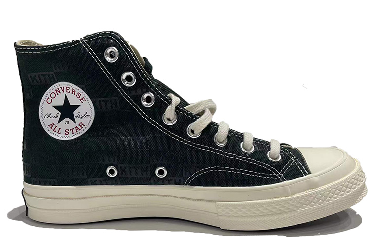 Кеды KITH x Converse Chuck Taylor All Star 1970s (зеленый) — 墨绿 — фото 2