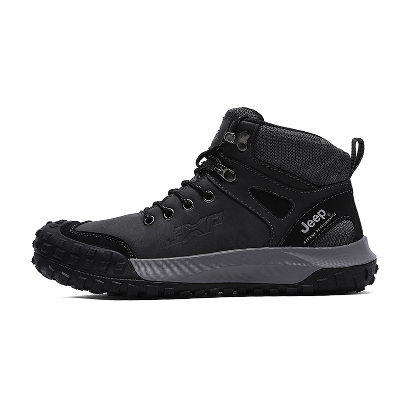 Jeep Comfortable High top Hiking Shoes Men’s Black