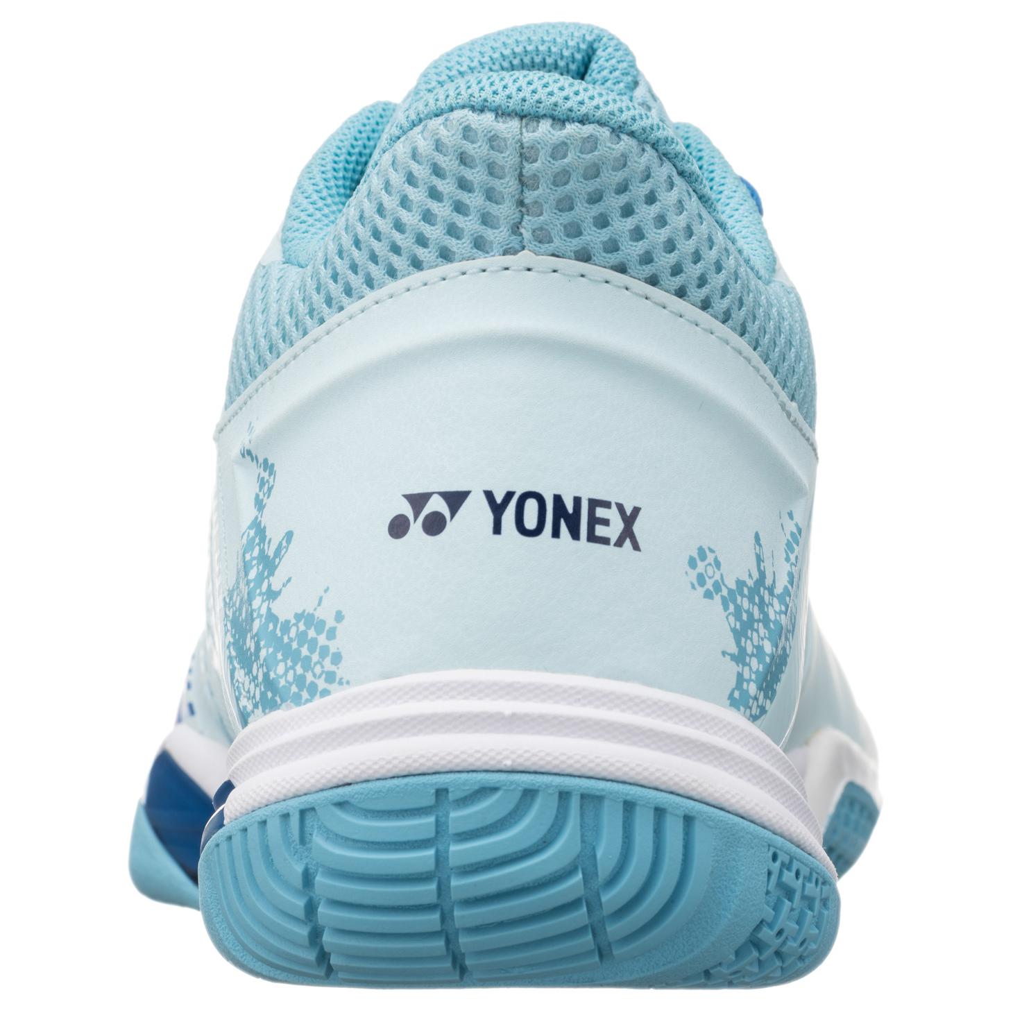 YONEX Power Cushion Eclipse Z Comfortable Slip Resistant Abrasion Resistant Mid top Badminton Shoes Unisex Blue