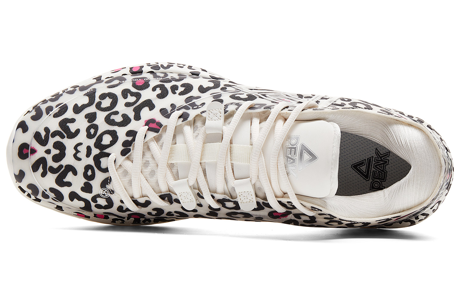 PEAK Light And Agile 3.0 Basketball Shoes Men’s Low Top White/Black/Rose Red