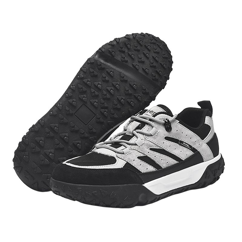 Jeep Abrasion Resistant Low top Hiking Shoes Men’s Black Gray