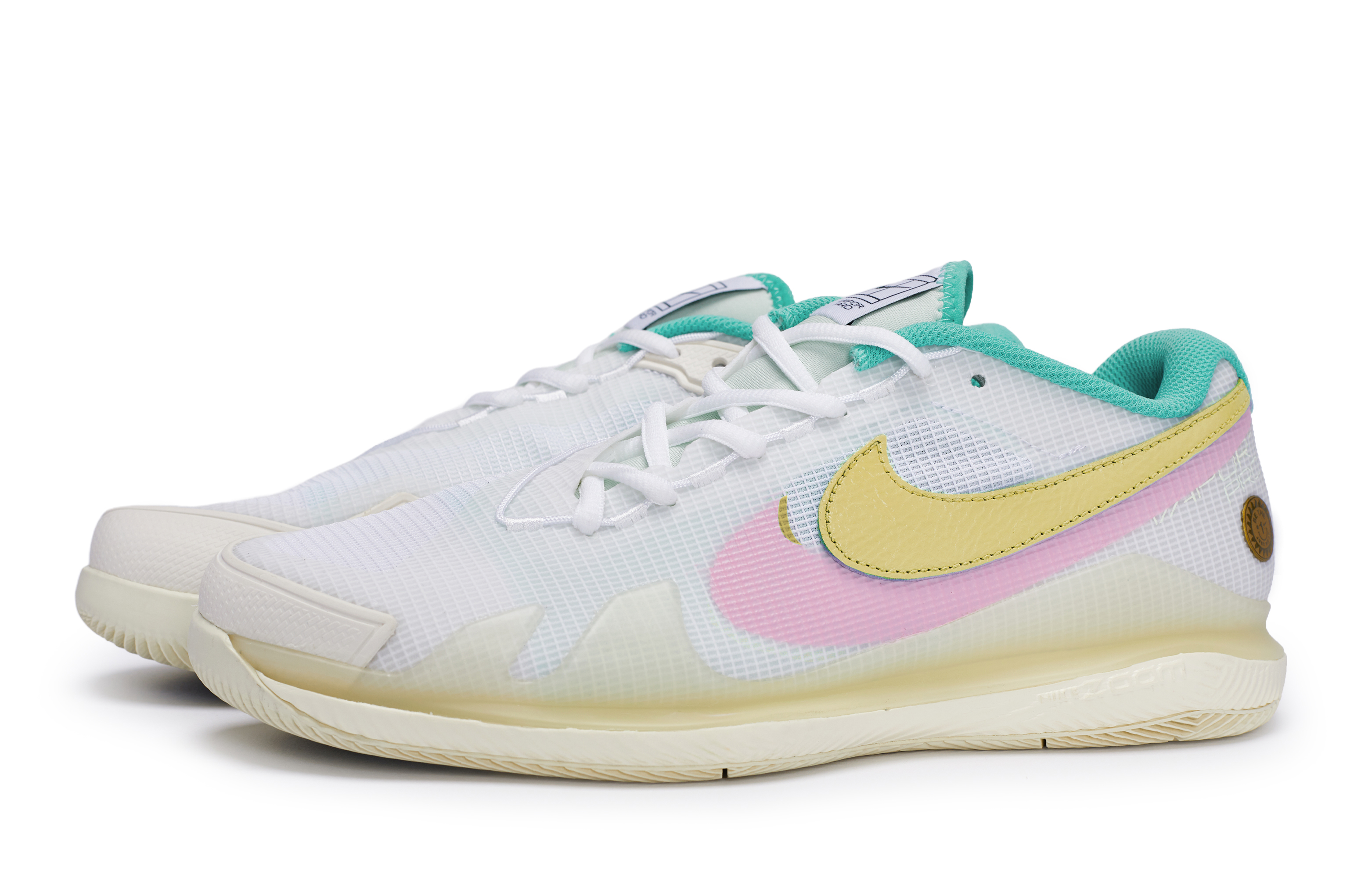 Nike Air Zoom Vapor Pro 811 Manufacturing, Cloud Clear Yellow, Special Shoe Box Minimalist Style